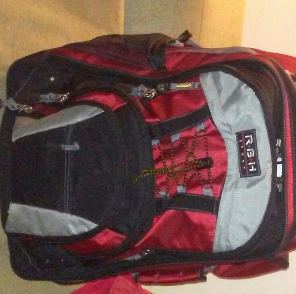 rbh sport rolling backpack